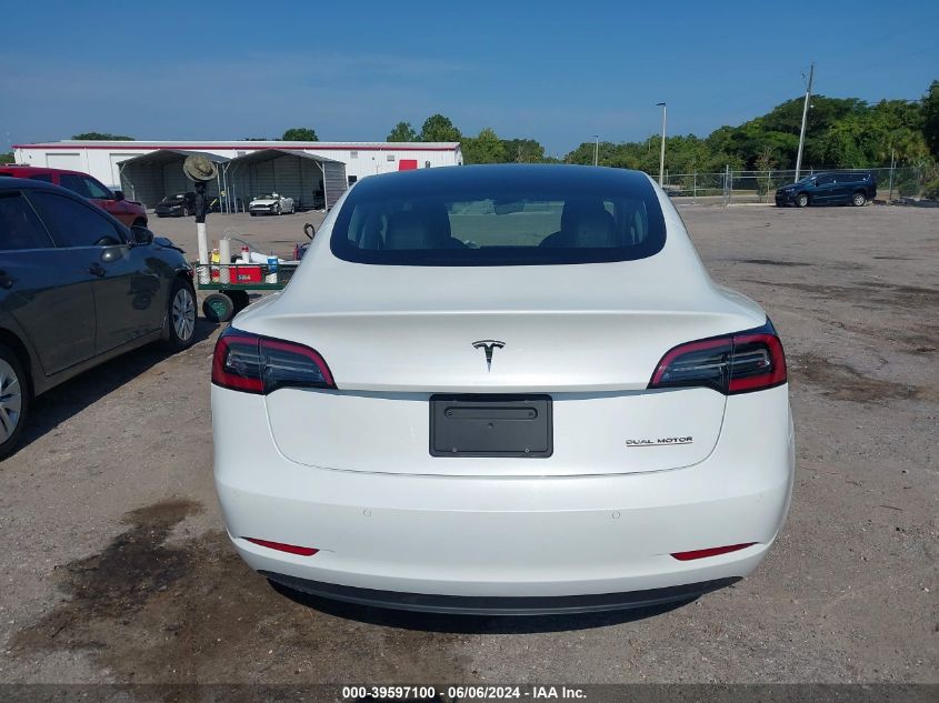 2020 Tesla Model 3 Performance Dual Motor All-Wheel Drive VIN: 5YJ3E1EC5LF586935 Lot: 39597100