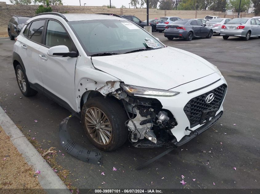 2020 Hyundai Kona Sel VIN: KM8K22AA0LU595950 Lot: 39597101