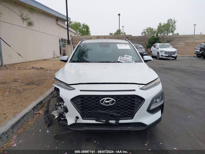 2020 Hyundai Kona Sel VIN: KM8K22AA0LU595950 Lot: 39597101