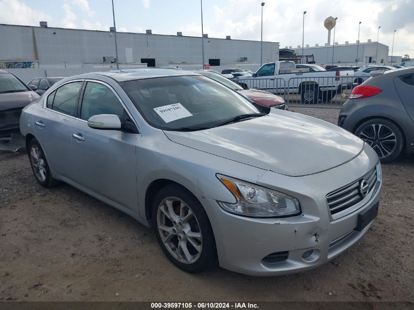 2013 Nissan Maxima 3.5 Sv VIN: 1N4AA5AP1DC822231 Lot: 39597105