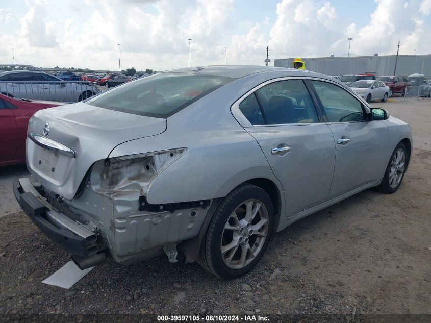 2013 Nissan Maxima 3.5 Sv VIN: 1N4AA5AP1DC822231 Lot: 39597105