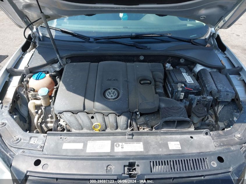 2014 Volkswagen Passat 2.5L S VIN: 1VWAP7A30EC011889 Lot: 39597123