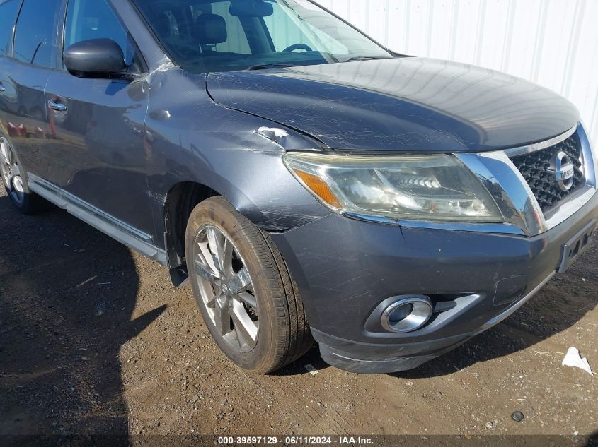 2013 Nissan Pathfinder Platinum VIN: 5N1AR2MM3DC623678 Lot: 39597129