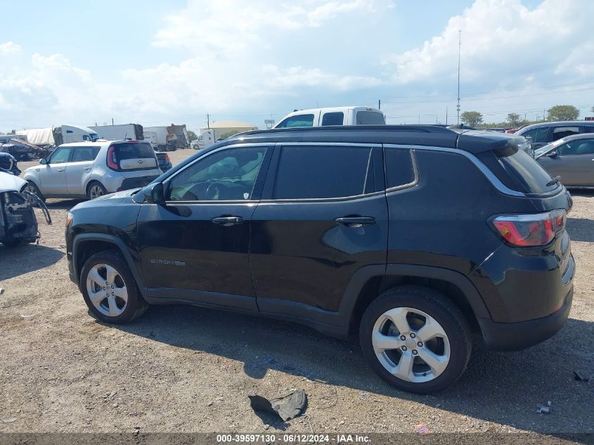 2019 Jeep Compass Latitude 4X4 VIN: 3C4NJDBB9KT595249 Lot: 39597130