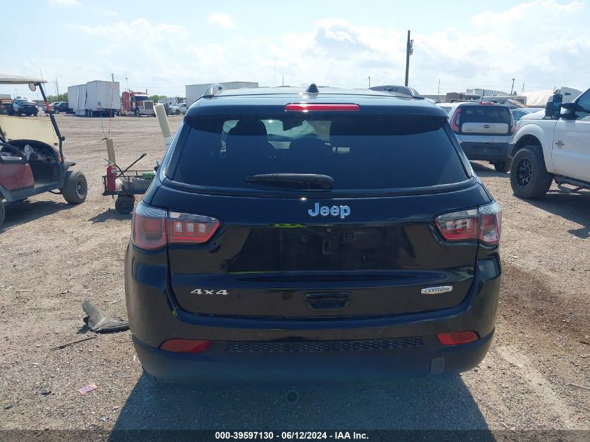 2019 Jeep Compass Latitude 4X4 VIN: 3C4NJDBB9KT595249 Lot: 39597130