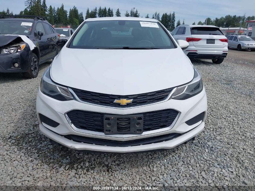 2016 Chevrolet Cruze Lt Auto VIN: 1G1BE5SM2G7298021 Lot: 39597134