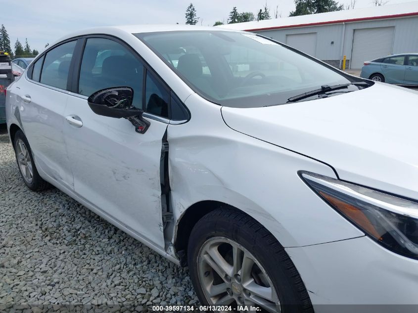 2016 Chevrolet Cruze Lt Auto VIN: 1G1BE5SM2G7298021 Lot: 39597134