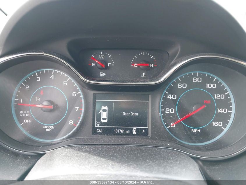 2016 Chevrolet Cruze Lt Auto VIN: 1G1BE5SM2G7298021 Lot: 39597134