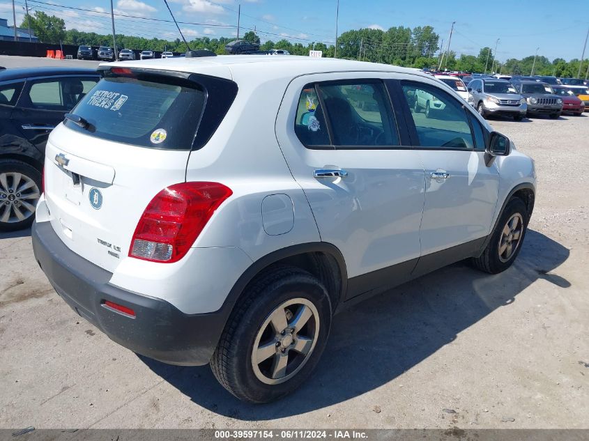 2015 Chevrolet Trax 1Ls VIN: KL7CJPSB2FB097004 Lot: 39597154