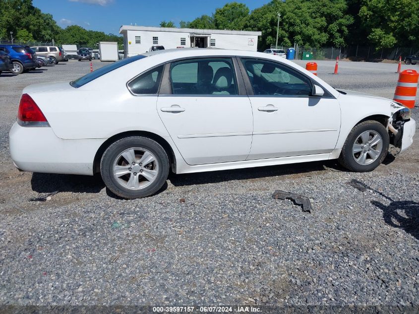 2012 Chevrolet Impala Ls VIN: 2G1WF5E36C1226733 Lot: 39597157