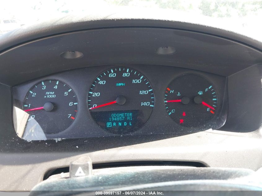 2012 Chevrolet Impala Ls VIN: 2G1WF5E36C1226733 Lot: 39597157