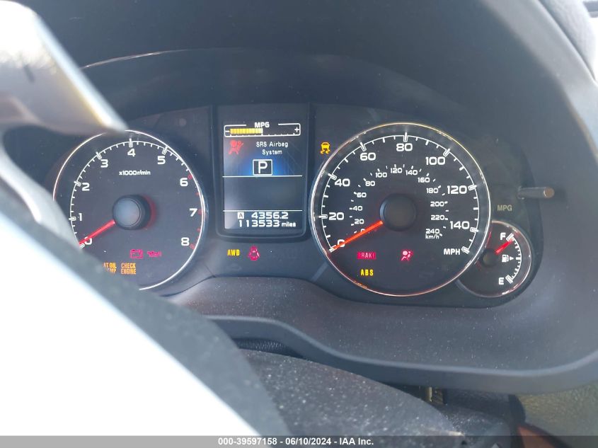 2014 Subaru Outback 2.5I Limited VIN: 4S4BRBKC4E3307254 Lot: 39597158