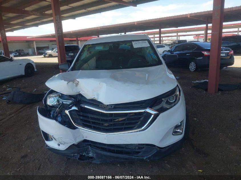 2020 Chevrolet Equinox Fwd Ls VIN: 3GNAXHEV1LS649233 Lot: 39597166