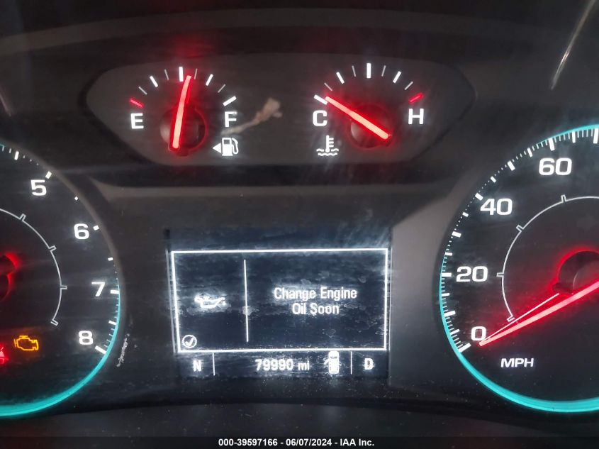 2020 Chevrolet Equinox Fwd Ls VIN: 3GNAXHEV1LS649233 Lot: 39597166