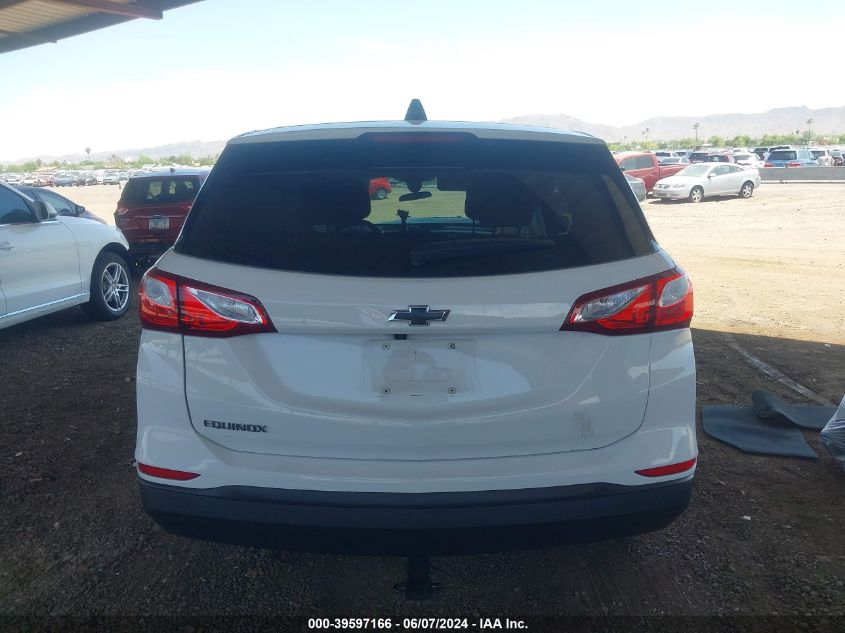 2020 Chevrolet Equinox Fwd Ls VIN: 3GNAXHEV1LS649233 Lot: 39597166