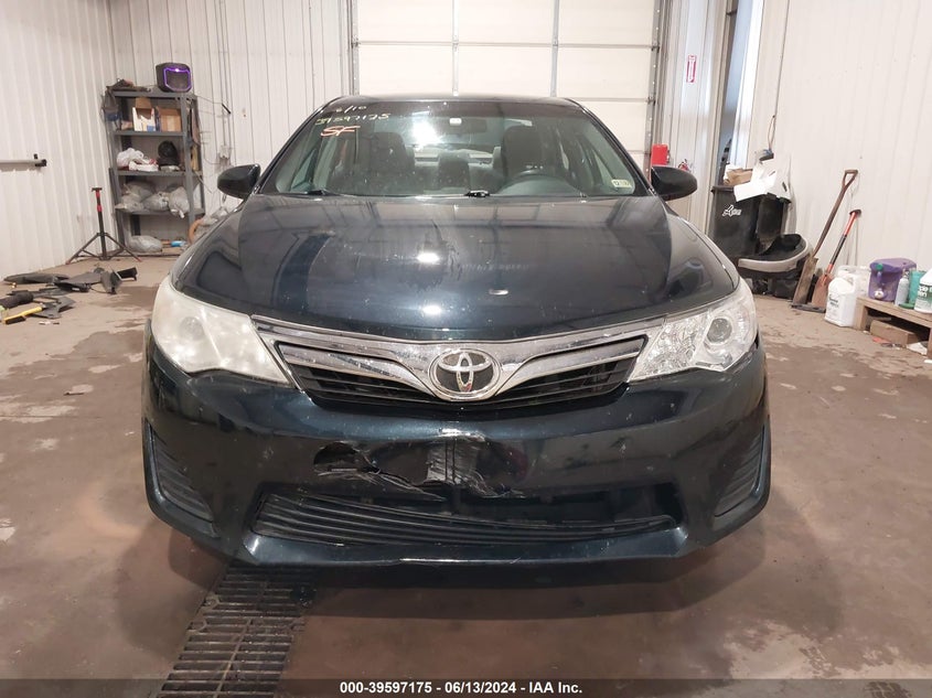 2013 Toyota Camry Le VIN: 4T4BF1FK9DR286761 Lot: 39597175