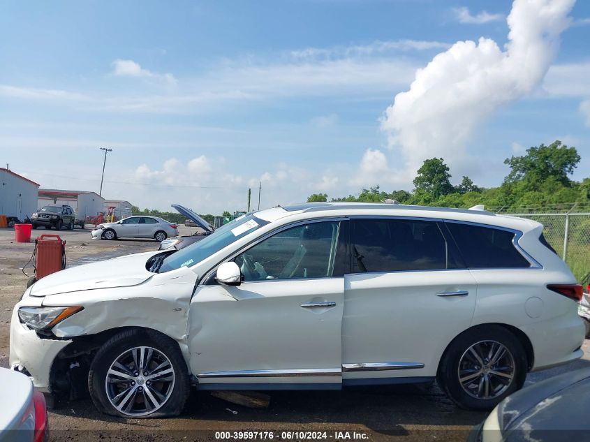 2017 Infiniti Qx60 VIN: 5N1DL0MNXHC549368 Lot: 39597176