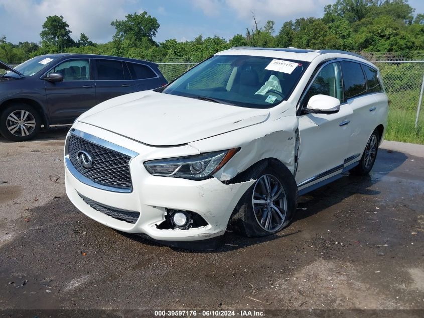 2017 Infiniti Qx60 VIN: 5N1DL0MNXHC549368 Lot: 39597176