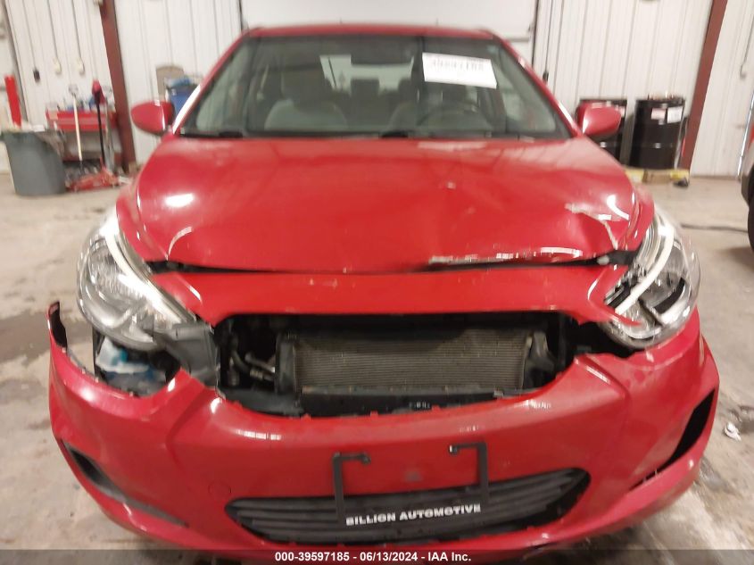 2016 Hyundai Accent Se VIN: KMHCT4AE9GU007534 Lot: 39597185