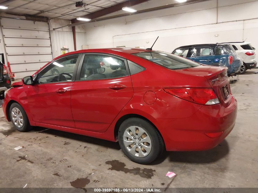 2016 Hyundai Accent Se VIN: KMHCT4AE9GU007534 Lot: 39597185