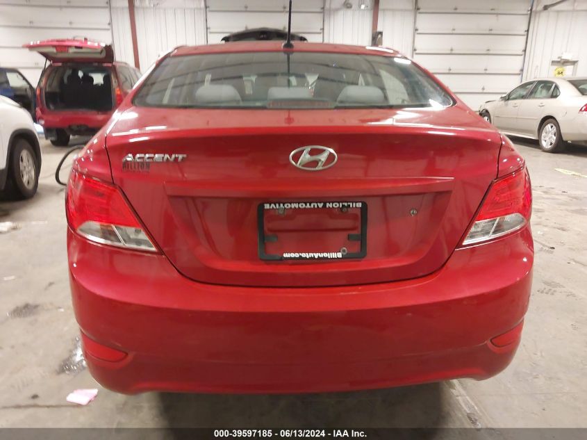 2016 Hyundai Accent Se VIN: KMHCT4AE9GU007534 Lot: 39597185