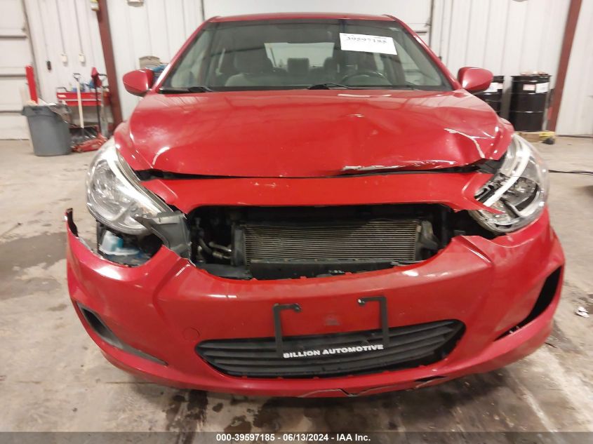 2016 Hyundai Accent Se VIN: KMHCT4AE9GU007534 Lot: 39597185