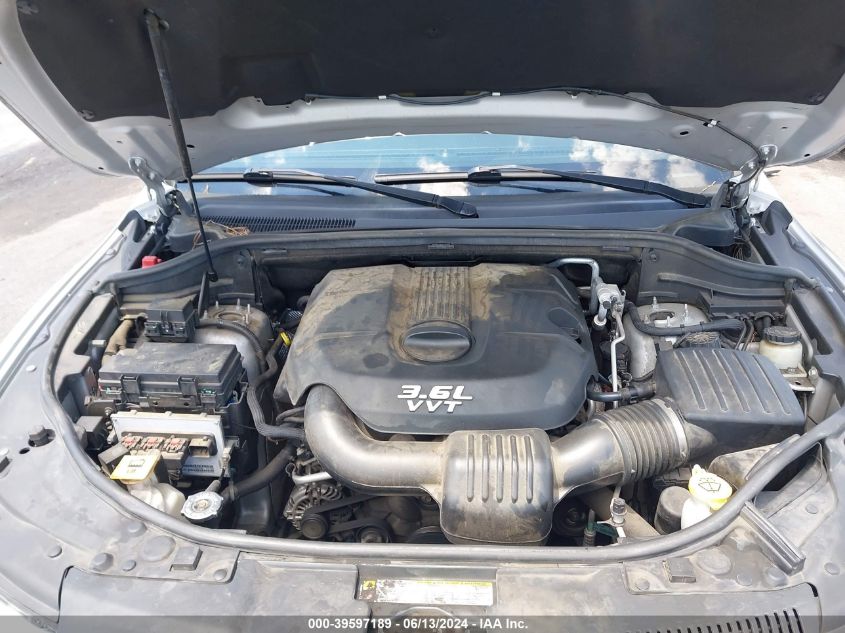 2012 Dodge Durango Sxt VIN: 1C4RDHAG7CC126655 Lot: 39597189