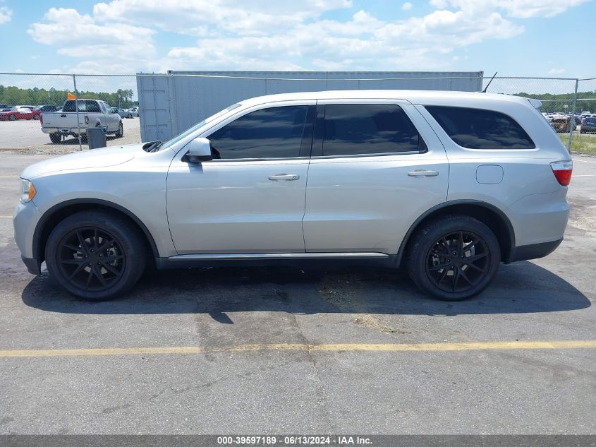 2012 Dodge Durango Sxt VIN: 1C4RDHAG7CC126655 Lot: 39597189