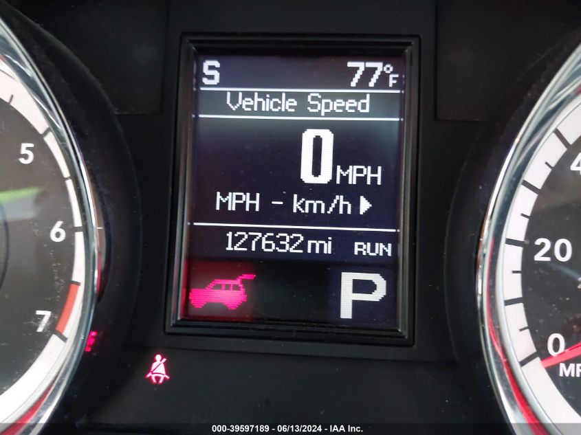 2012 Dodge Durango Sxt VIN: 1C4RDHAG7CC126655 Lot: 39597189