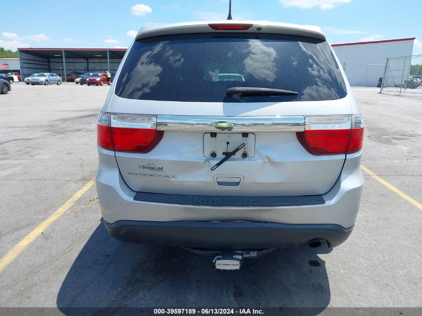 2012 Dodge Durango Sxt VIN: 1C4RDHAG7CC126655 Lot: 39597189