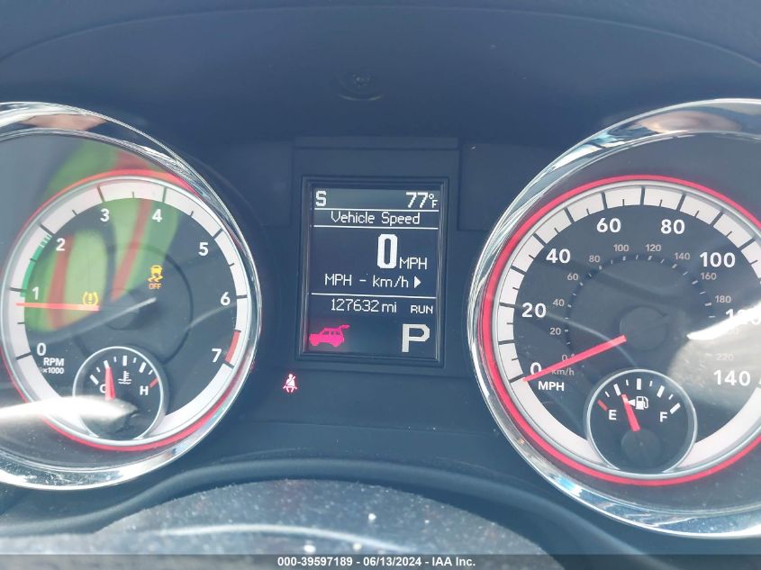 2012 Dodge Durango Sxt VIN: 1C4RDHAG7CC126655 Lot: 39597189