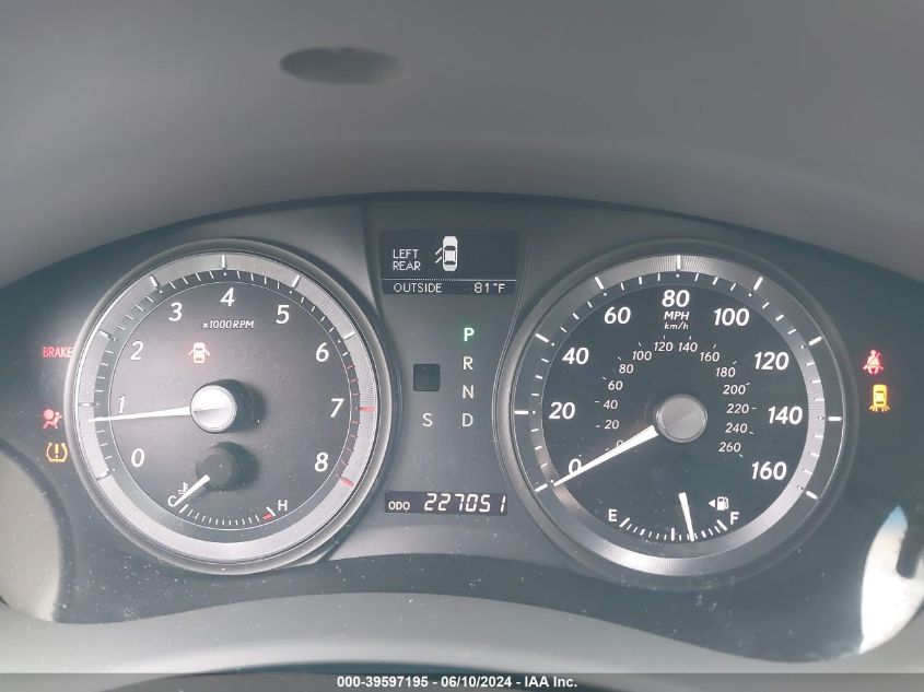 2007 Lexus Es 350 VIN: JTHBJ46G572001465 Lot: 39597195