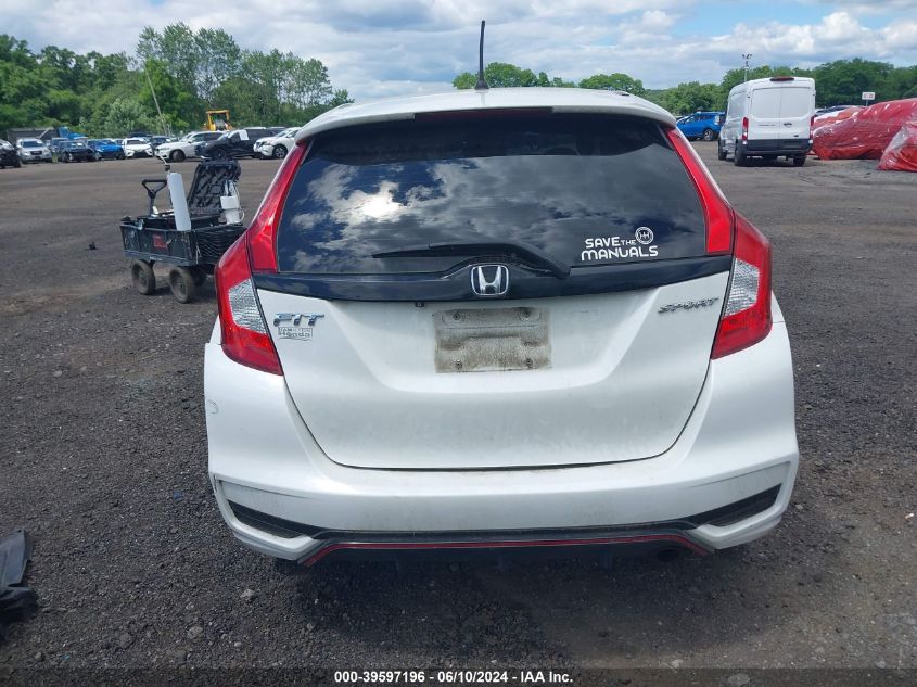 2018 Honda Fit Sport VIN: 3HGGK5G61JM731973 Lot: 39597196