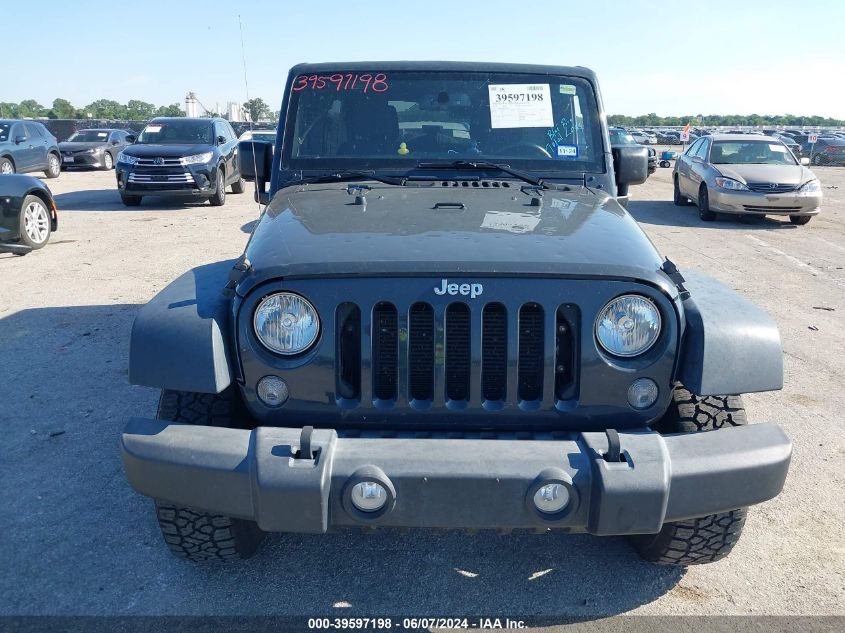 2018 Jeep Wrangler Jk Unlimited Sport S 4X4 VIN: 1C4BJWDG4JL874707 Lot: 39597198