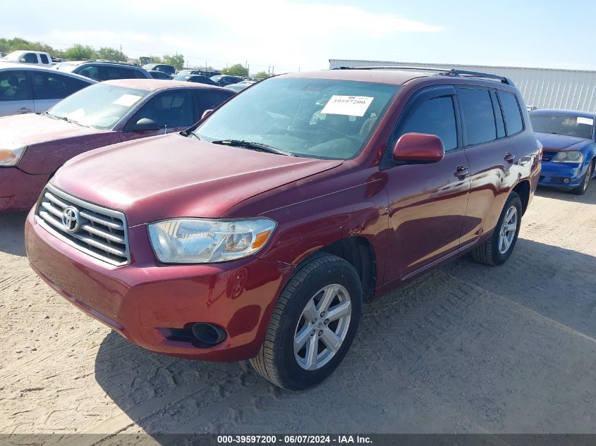 2010 Toyota Highlander VIN: 5TDZA3EH6AS001284 Lot: 39597200