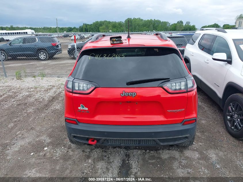 2019 Jeep Cherokee Trailhawk 4X4 VIN: 1C4PJMBX3KD350439 Lot: 39597224