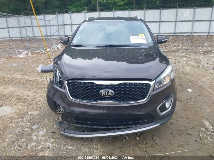 2018 Kia Sorento 3.3L Ex VIN: 5XYPH4A57JG362492 Lot: 39597230