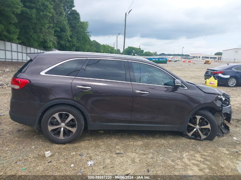 2018 Kia Sorento 3.3L Ex VIN: 5XYPH4A57JG362492 Lot: 39597230