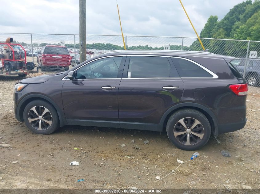 2018 Kia Sorento 3.3L Ex VIN: 5XYPH4A57JG362492 Lot: 39597230