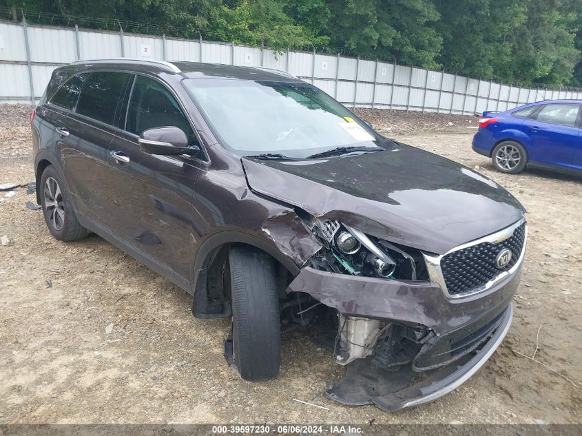 2018 KIA SORENTO 3.3L EX - 5XYPH4A57JG362492