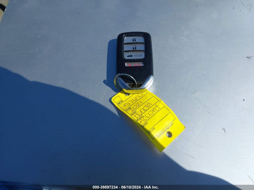 2021 Honda Accord Sport VIN: 1HGCV1F35MA016413 Lot: 39597234