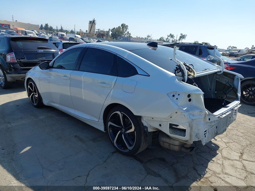 VIN 1HGCV1F35MA016413 2021 HONDA ACCORD SPORT