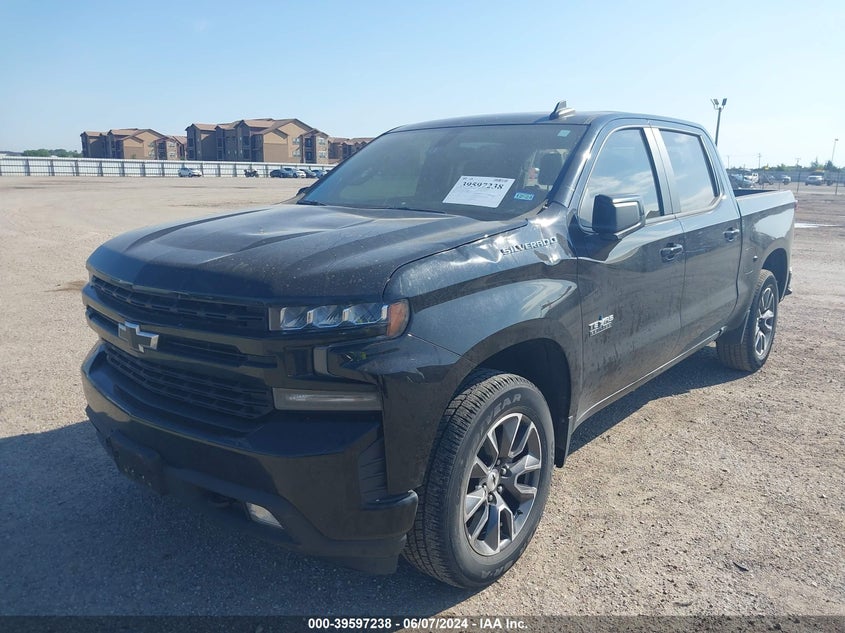 2020 CHEVROLET SILVERADO 1500 2WD  SHORT BED RST - 3GCPWDED7LG207680