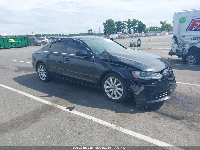 2013 Audi A6 3.0T Premium VIN: WAUGGAFCXDN042893 Lot: 39597239