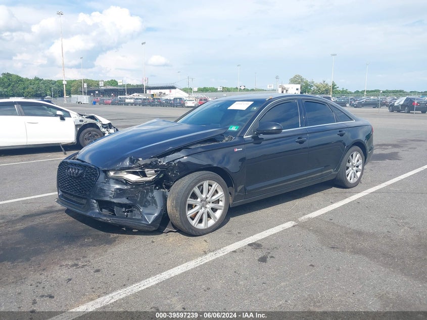 2013 Audi A6 3.0T Premium VIN: WAUGGAFCXDN042893 Lot: 39597239