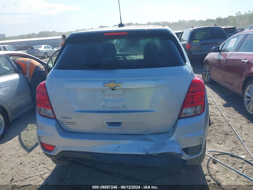 2019 Chevrolet Trax Ls VIN: 3GNCJKSB6KL391723 Lot: 39597246