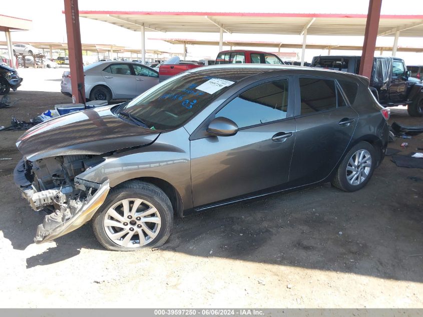 2012 Mazda Mazda3 I Touring VIN: JM1BL1L78C1525580 Lot: 39597250