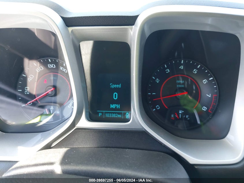 2015 Chevrolet Camaro 2Ls VIN: 2G1FB1E34F9268778 Lot: 39597255