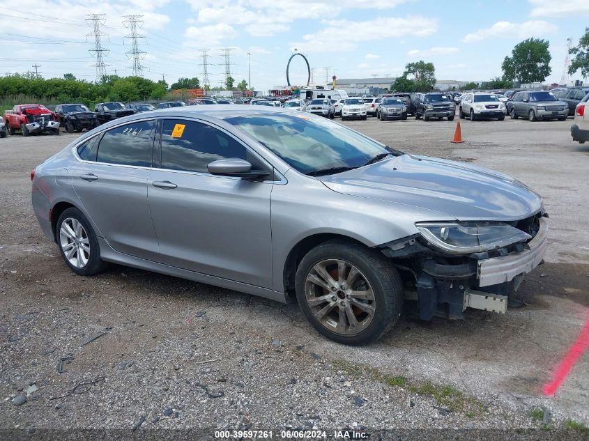 2016 Chrysler 200 Limited VIN: 1C3CCCAB9GN128924 Lot: 39597261