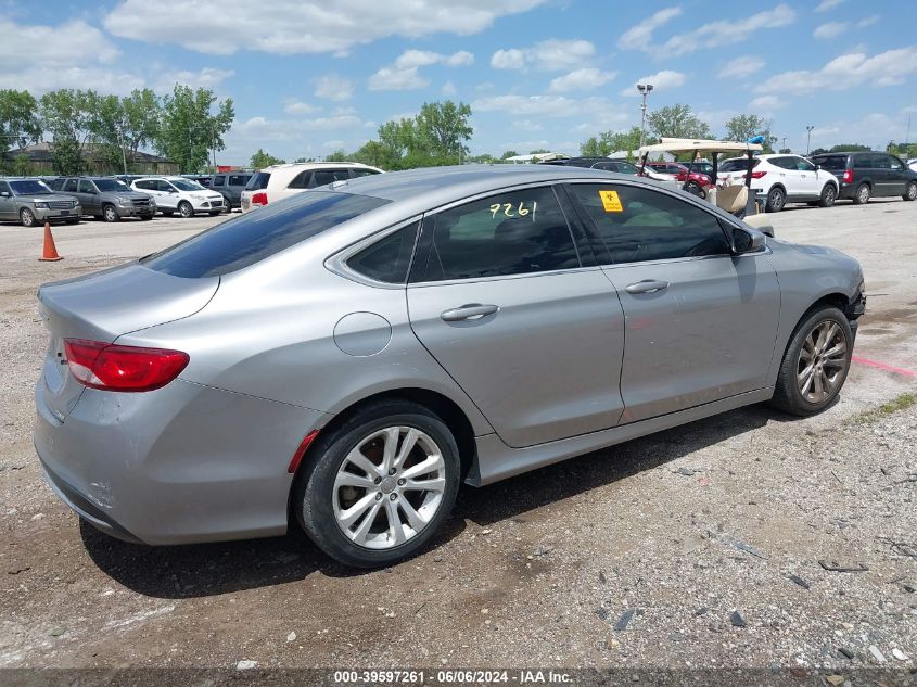 2016 Chrysler 200 Limited VIN: 1C3CCCAB9GN128924 Lot: 39597261